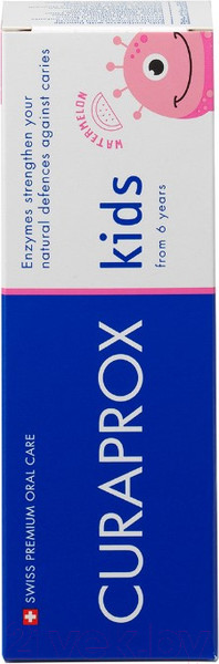 Изображение товара Зубная паста Curaprox Kids 1450mint Арбуз (60мл)