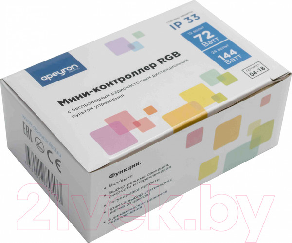 Изображение товара Контроллер для дюралайта Apeyron Electrics 04-18