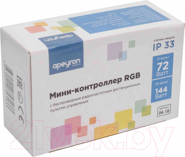 Изображение товара Контроллер для дюралайта Apeyron Electrics 04-18