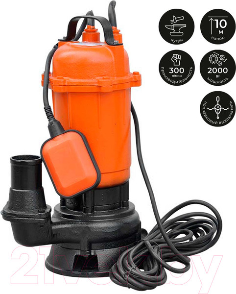 Изображение товара Дренажно-фекальный насос Skiper SP10-2 (SSP10-2.00)