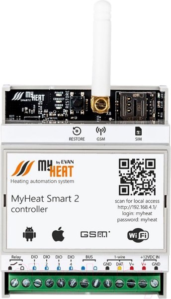 Изображение товара Умное реле Эван My HeatT Smart 2 / 6281