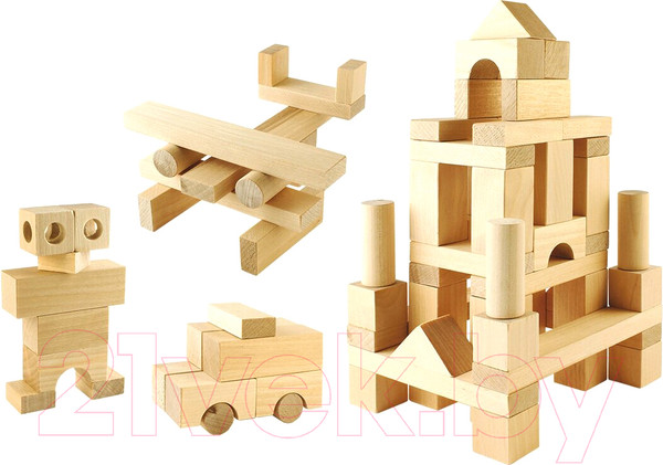 Изображение товара Конструктор Pelsi Строительный набор №2 / И627 (60эл)