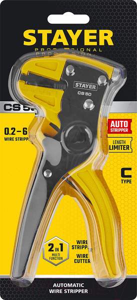Изображение товара Инструмент для зачистки кабеля Stayer 22636_z01
