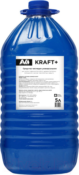 Изображение товара Универсальное чистящее средство Avko Крафт-плюс (5л)