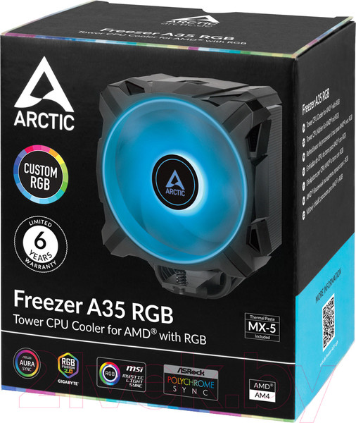 Изображение товара Кулер для процессора Arctic Cooling Freezer A35 RGB / ACFRE00114A