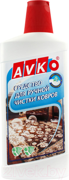 Изображение товара Чистящее средство для ковров и текстиля Avko Для ручной чистки (500мл)