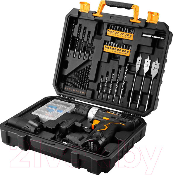 Изображение товара Аккумуляторная дрель-шуруповерт Deko GCD12DU3 / 063-4148