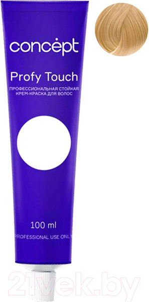 Изображение товара Крем-краска для волос Concept Profy Touch Стойкая 10.77 (100мл, очень светлый интенсивно-бежевый)
