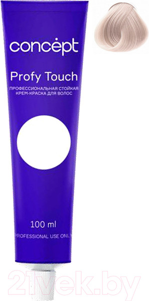 Изображение товара Крем-краска для волос Concept Profy Touch Стойкая 12.16 (100мл, экстра светлый нежно-сиреневый)