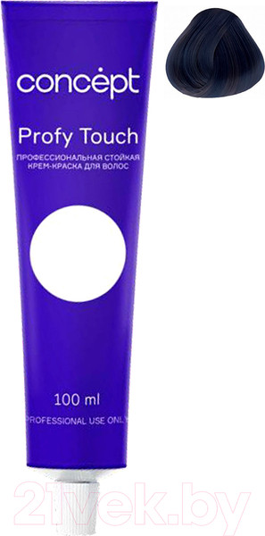 Изображение товара Крем-краска для волос Concept Profy Touch Стойкая 3.8 (100мл, темный жемчуг )