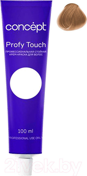 Изображение товара Крем-краска для волос Concept Profy Touch Стойкая 8.77 (100мл, интенсивный бежевый блондин)