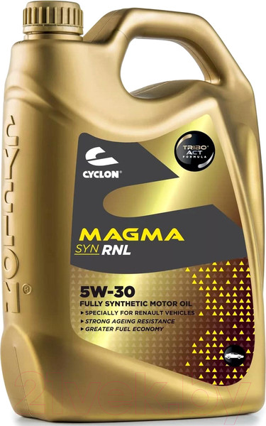 Изображение товара Моторное масло Cyclon Magma Syn RNL 5W30 / JM02508 (4л)