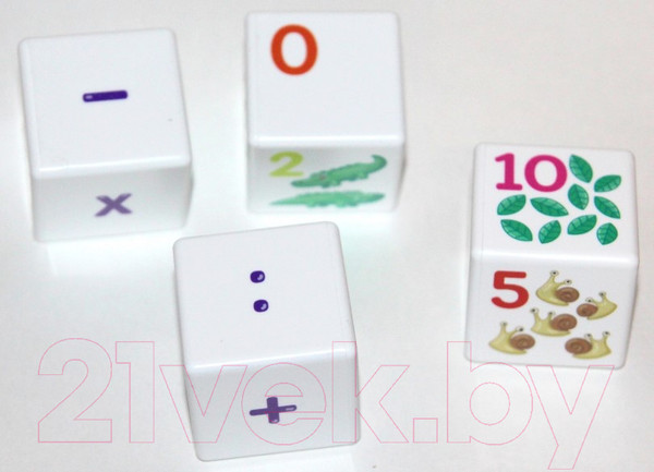 Изображение товара Развивающая игрушка Десятое королевство Кубики Арифметика / 00711