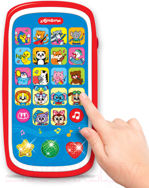 Изображение товара Развивающая игрушка Азбукварик Музыкальный хит-парад с огоньками / 3031