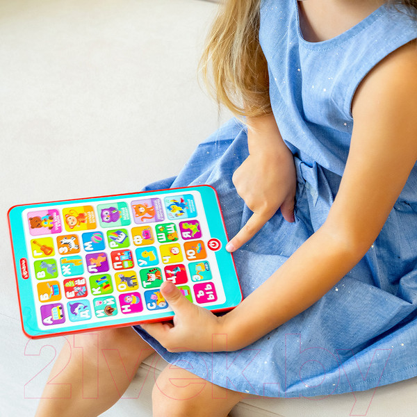 Изображение товара Развивающая игрушка Азбукварик Планшетик говорящий Азбука загадок / 3034