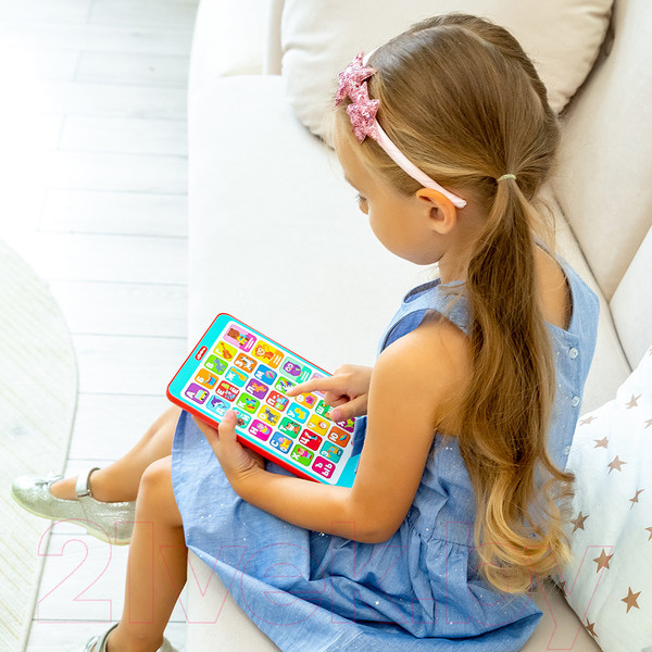 Изображение товара Развивающая игрушка Азбукварик Планшетик говорящий Азбука загадок / 3034