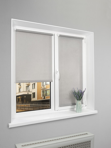 Изображение товара Рулонная штора Lm Decor Джинс LM 44-03 57x160 (светло-серый)