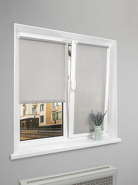 Изображение товара Рулонная штора Lm Decor Джинс LM 44-03 61x160 (светло-серый)