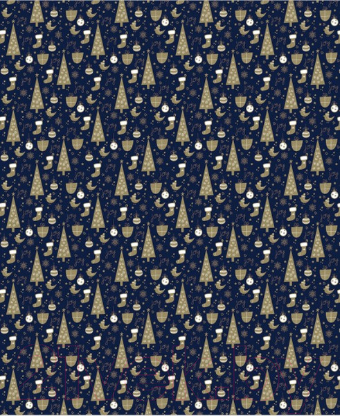 Изображение товара Скатерть JoyArty Новогодний паттерн / tc_290624 (180x145)