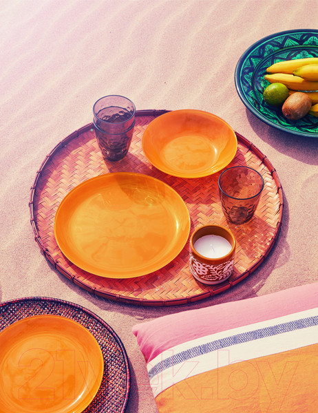 Изображение товара Тарелка столовая обеденная Luminarc Arty P6129 (горчичный)