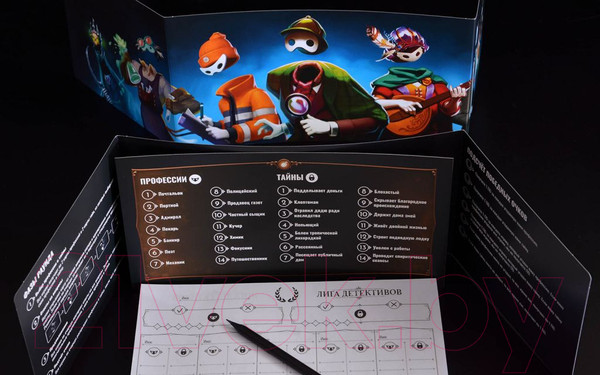 Изображение товара Настольная игра Мир Хобби Лига детективов 2022 / 915446