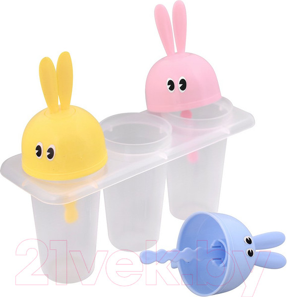 Изображение товара Форма для мороженого Мультидом Зайки / VL80-501