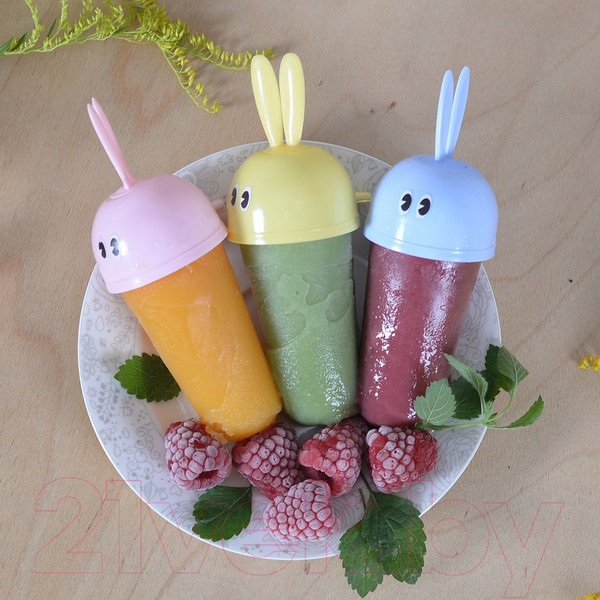 Изображение товара Форма для мороженого Мультидом Зайки / VL80-501