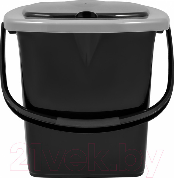 Изображение товара Ведро-туалет Plastic Republic PT9079 (черный)