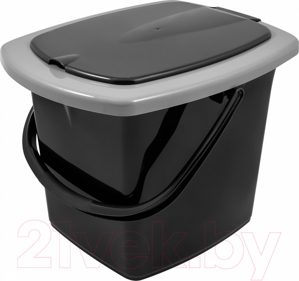 Изображение товара Ведро-туалет Plastic Republic PT9079 (черный)