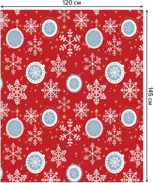 Изображение товара Скатерть JoyArty Праздничный воздух / tc_5649 (120x145)