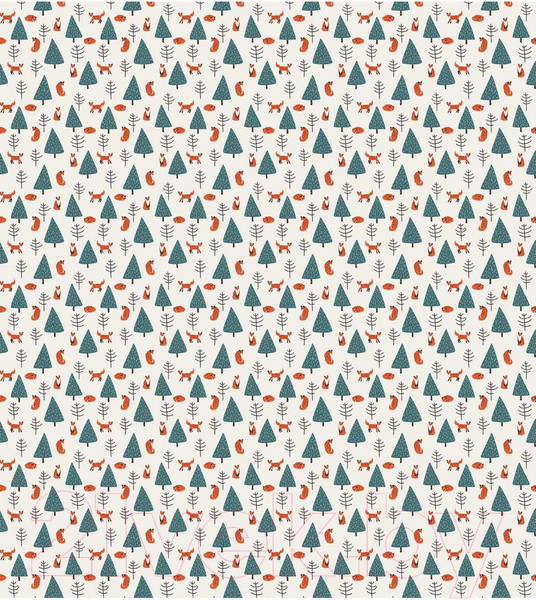 Изображение товара Скатерть JoyArty Лисицы в лесу / tc_78640  (180x145)