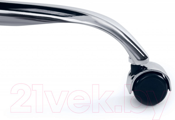 Изображение товара Кресло офисное Tetchair Bergamo кожзам (хром/белый 36-01)