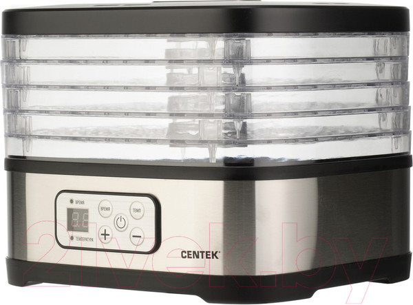 Изображение товара Сушилка для овощей и фруктов Centek CT-1650 (хром)