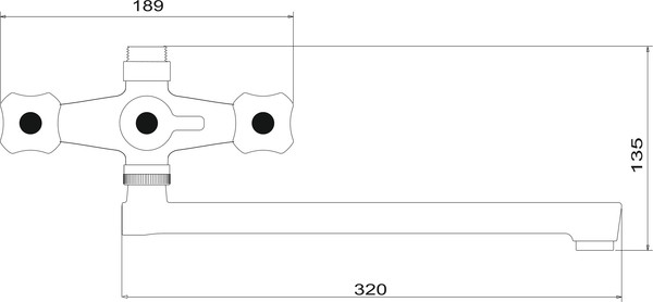 Изображение товара Смеситель РМС PL4-140P