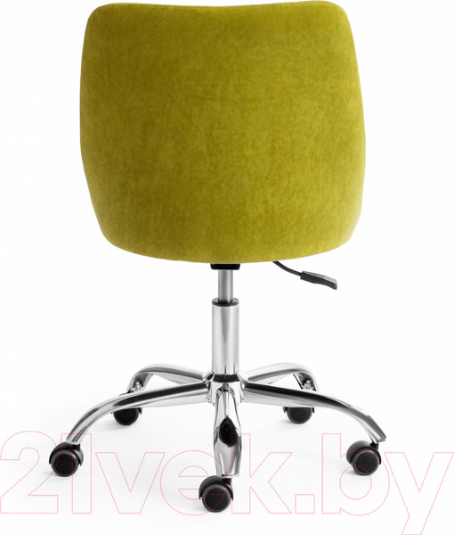 Изображение товара Кресло офисное Tetchair Swan флок (оливковый)