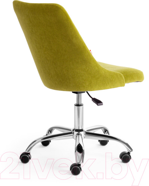 Изображение товара Кресло офисное Tetchair Swan флок (оливковый)
