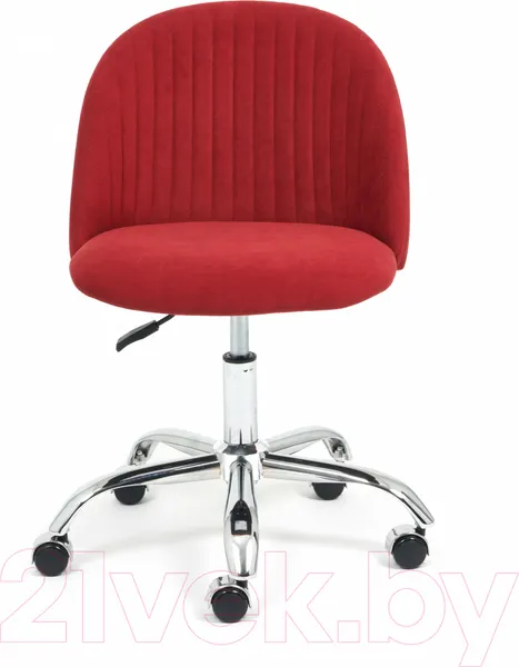 Изображение товара Кресло офисное Tetchair Melody флок (бордовый)