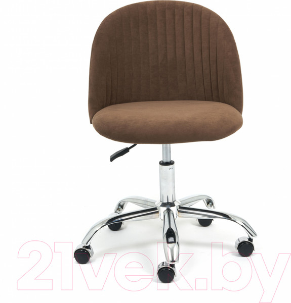 Изображение товара Кресло офисное Tetchair Melody флок (коричневый)