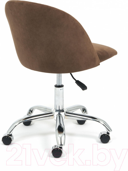 Изображение товара Кресло офисное Tetchair Melody флок (коричневый)