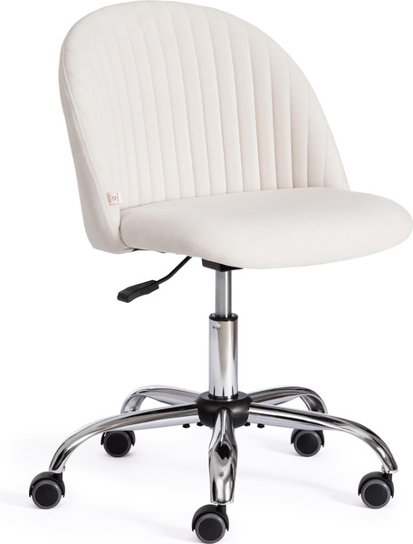 Изображение товара Кресло офисное Tetchair Melody флок (молочный)
