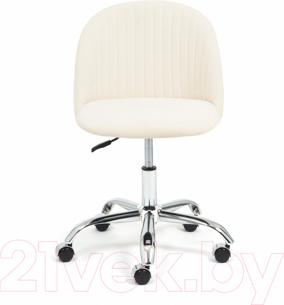 Изображение товара Кресло офисное Tetchair Melody флок (молочный)