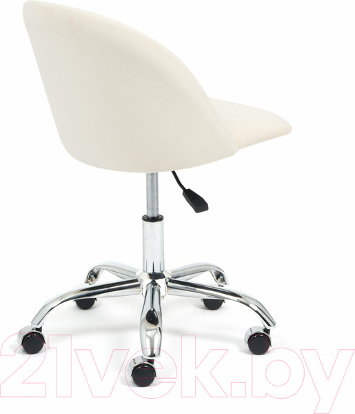 Изображение товара Кресло офисное Tetchair Melody флок (молочный)