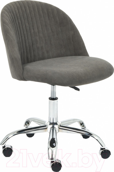 Изображение товара Кресло офисное Tetchair Melody флок (серый)