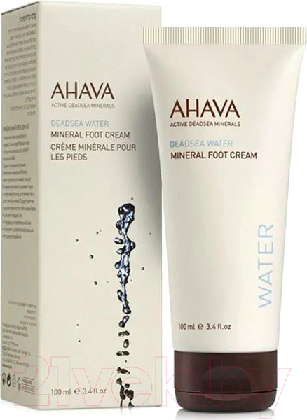 Изображение товара Крем для ног Ahava Deadsea Water Минеральный (100мл)
