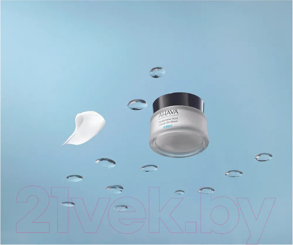 Изображение товара Маска для лица кремовая Ahava Hyaluronic Acid с гиалуроновой кислотой не требующая смывания (50мл)