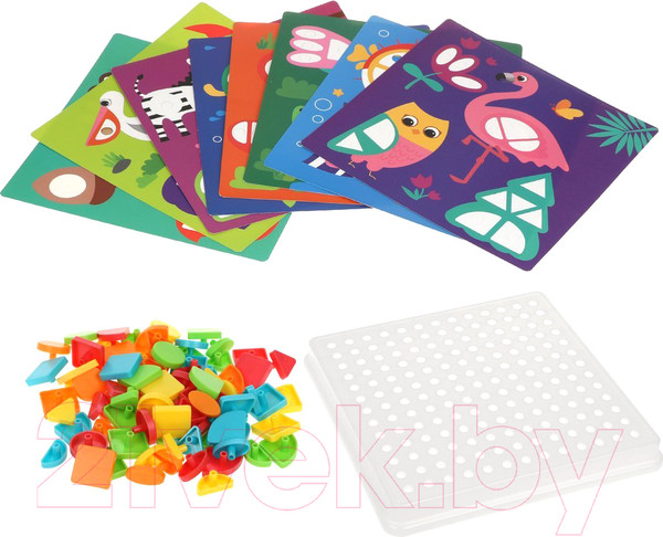 Изображение товара Развивающая игра On Time Мозаика Веселая геометрия / 45057