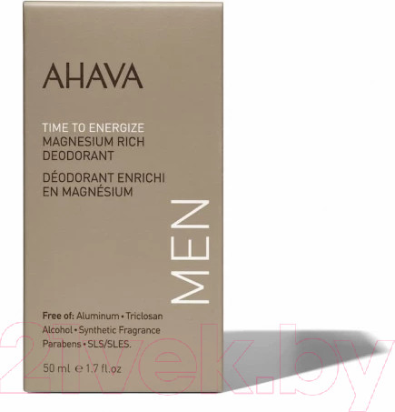 Изображение товара Дезодорант шариковый Ahava Time To Energize богатый магнием (50мл)