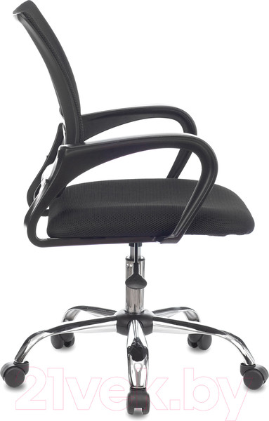 Изображение товара Кресло офисное Бюрократ CH-695NLTSL (черный TW-01 TW-11/хром)