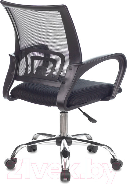 Изображение товара Кресло офисное Бюрократ CH-695NLTSL (черный TW-01 TW-11/хром)