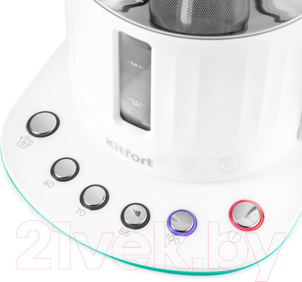 Изображение товара Электрочайник Kitfort KT-6129-3 (бирюзовый)